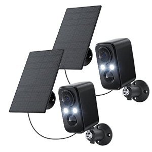 Wireless Solar Security Camera with Color Night Vision