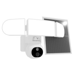 ON WATCH Wireless Solar Security Floodlight Camera