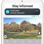 ON WATCH Wireless Solar Security Floodlight Camera