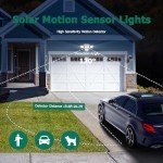 3000LM Solar Motion Sensor Wall Lights - 2 Pack
