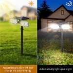 Solar Motion Sensor Lights - Pack of 2
