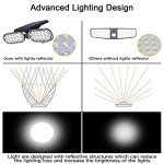 Solar Motion Sensor Lights - Pack of 2