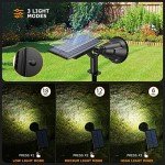 Solar Spot Lights with 21 LEDs - 2 Pack