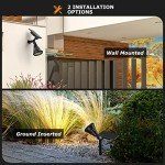 Solar Spot Lights with 21 LEDs - 2 Pack