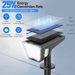 53 LED Solar Spot Lights with 3 Modes - 2 Pack