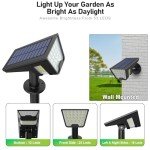 53 LED Solar Spot Lights with 3 Modes - 2 Pack