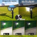 53 LED Solar Spot Lights with 3 Modes - 2 Pack