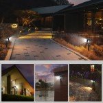 53 LED Solar Spot Lights with 3 Modes - 2 Pack