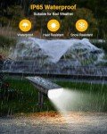 Outdoor Waterproof Solar Spot Lights with 3 Modes