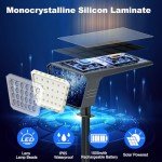 Solar Spot Lights for Outdoor Garden Decor - 2 Pack