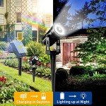 T-SUNUS Solar Landscape Spotlights with 9.8ft Cable