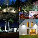 T-SUNUS Solar Landscape Spotlights with 9.8ft Cable