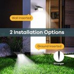 Linkind StarRay Solar Spot Lights - 2 Pack