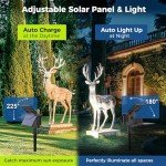 Auderwin Waterproof Solar Spot Lights - 2 Pack