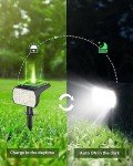 Kaxiida Waterproof Solar Spot Lights - 3 Modes, 6 Pack