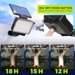 Auderwin Waterproof Solar Spot Lights - 2 Pack