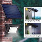 Awanber Adjustable Solar Security Flood Lights