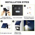 Awanber Adjustable Solar Security Flood Lights
