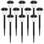URAGO Solar Powered Pathway Lights - 10 Pack