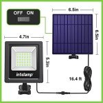 2 Pack Solar Flood Lights with Auto On/Off