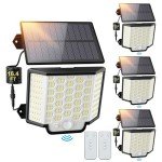 Yolovis 186 LED Waterproof Solar Motion Lights