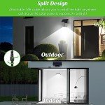 LED Solar Outdoor Motion Sensor Wall Lights - 2 Pack