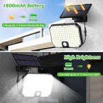 LED Solar Outdoor Motion Sensor Wall Lights - 2 Pack