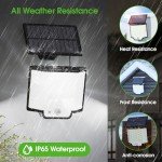 Yolovis 186 LED Waterproof Solar Motion Lights