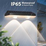 Solar Outdoor Fence Lights - 10 Pack, Waterproof