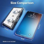 Solar Outdoor Fence Lights - 10 Pack, Waterproof