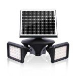 Bright Solar Motion Sensor Outdoor Light 6000K