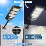 Waterproof Solar Motion Sensor Lights (2 Pack)
