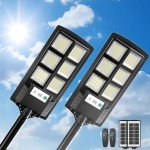 Motion Sensor Solar Outdoor Lights with Remote