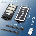 Waterproof Solar Motion Sensor Lights (2 Pack)