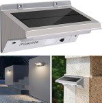 Bright LED Solar Motion Sensor Outdoor Light