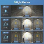 Solar Motion Sensor Lights, 416 LED, 4000LM