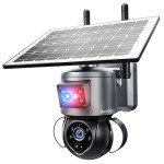Wireless Solar Security Camera with 360° View