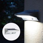 Bright LED Solar Motion Sensor Outdoor Light
