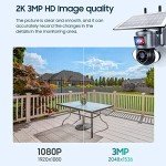 Wireless Solar Security Camera with 360° View
