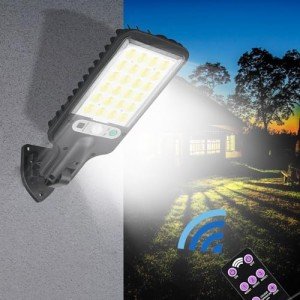 Ultra-Bright Waterproof Solar Outdoor Lights with Remote