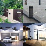 Bright Solar Outdoor Motion Sensor Lights - 2-Pack