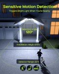 JACKYLED Outdoor Solar Motion Sensor Lights - 2 Pack