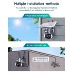 Wireless Solar Security Camera with 360° View