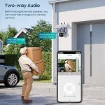 Wireless Solar Security Camera with 360° View