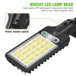 Ultra-Bright Waterproof Solar Outdoor Lights with Remote