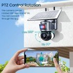 Wireless Solar Security Camera with 360° View