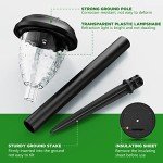 URAGO Super Bright Solar Lights Outdoor Waterproof 10 Pack, Dusk to Dawn Up to 12 Hrs Solar Powered Pathway Garden Lights Auto On/Off, LED Landscape Lighting Decorative for Walkway Patio Yard