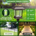 Benany Solar Pathway Lights Outdoor, 12 Pack Upgraded LED Waterproof Solar Outdoor Lights, Solar Garden Landscape Lighting for Outside Driveway Garden Landscape Walkway Path Yard Lawn Decor (12)