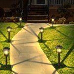 Benany Solar Pathway Lights Outdoor, 12 Pack Upgraded LED Waterproof Solar Outdoor Lights, Solar Garden Landscape Lighting for Outside Driveway Garden Landscape Walkway Path Yard Lawn Decor (12)