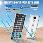400W Bifacial Solar Panels for Off-Grid Power